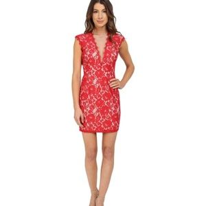 Aidan Mattox  Lace Dress
